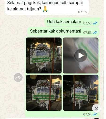 Pengiriman Papan Bunga Selamat Kaligono Kaligesing