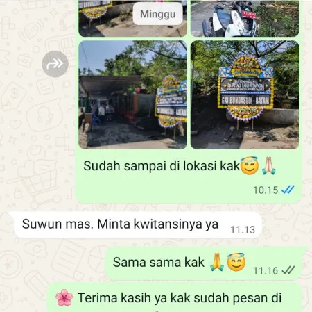 Pengiriman Papan Bunga Duka Kaligono Kaligesing