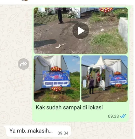 Pengiriman Karangan Bunga Kaligono Kaligesing