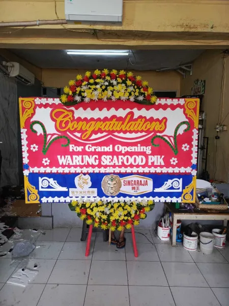 Papan Bunga Ucapan Selamat Kaligono Kaligesing